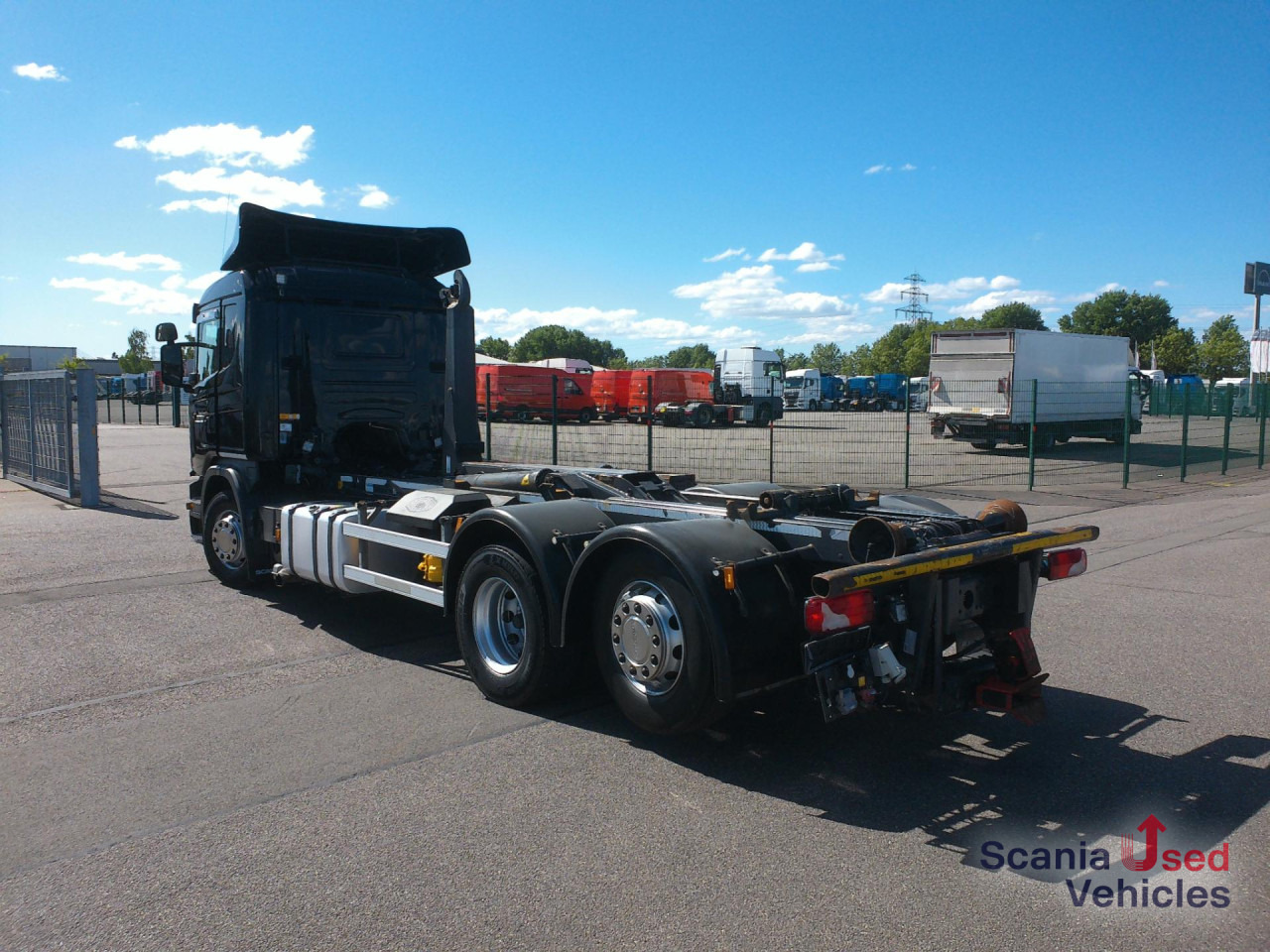 Camion ampliroll SCANIA G 410 LB6x2*4MNA Meiller RK20.70