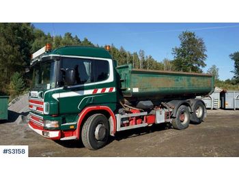 Camion ampliroll SCANIA P124 6x2 Hook Truck
