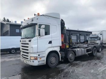 Camion ampliroll SCANIA R420 8x2/4