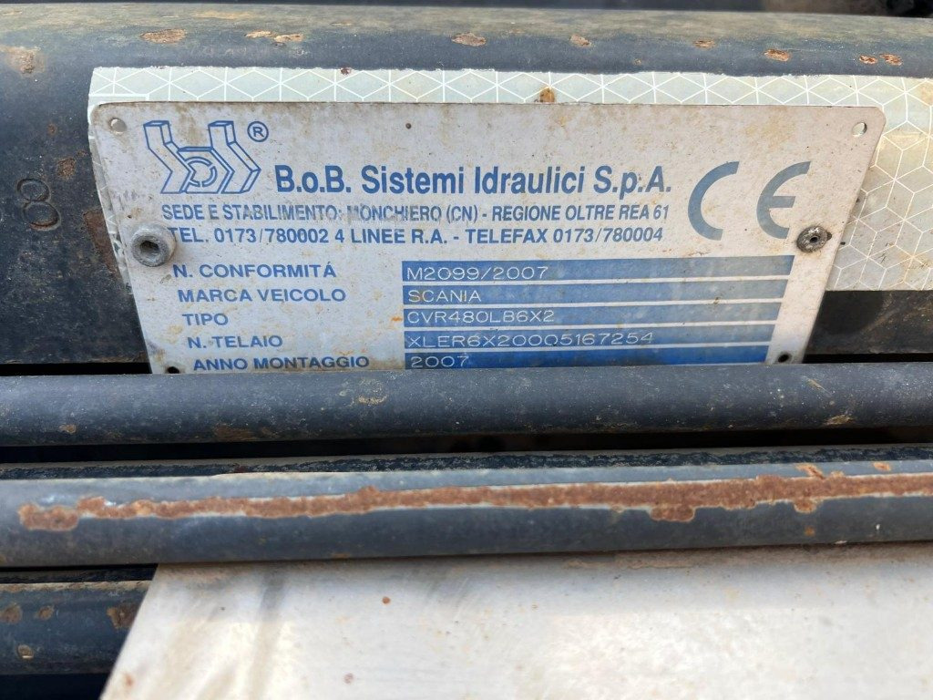Camion ampliroll SCANIA R480 USATO SCARRABILE 6X2