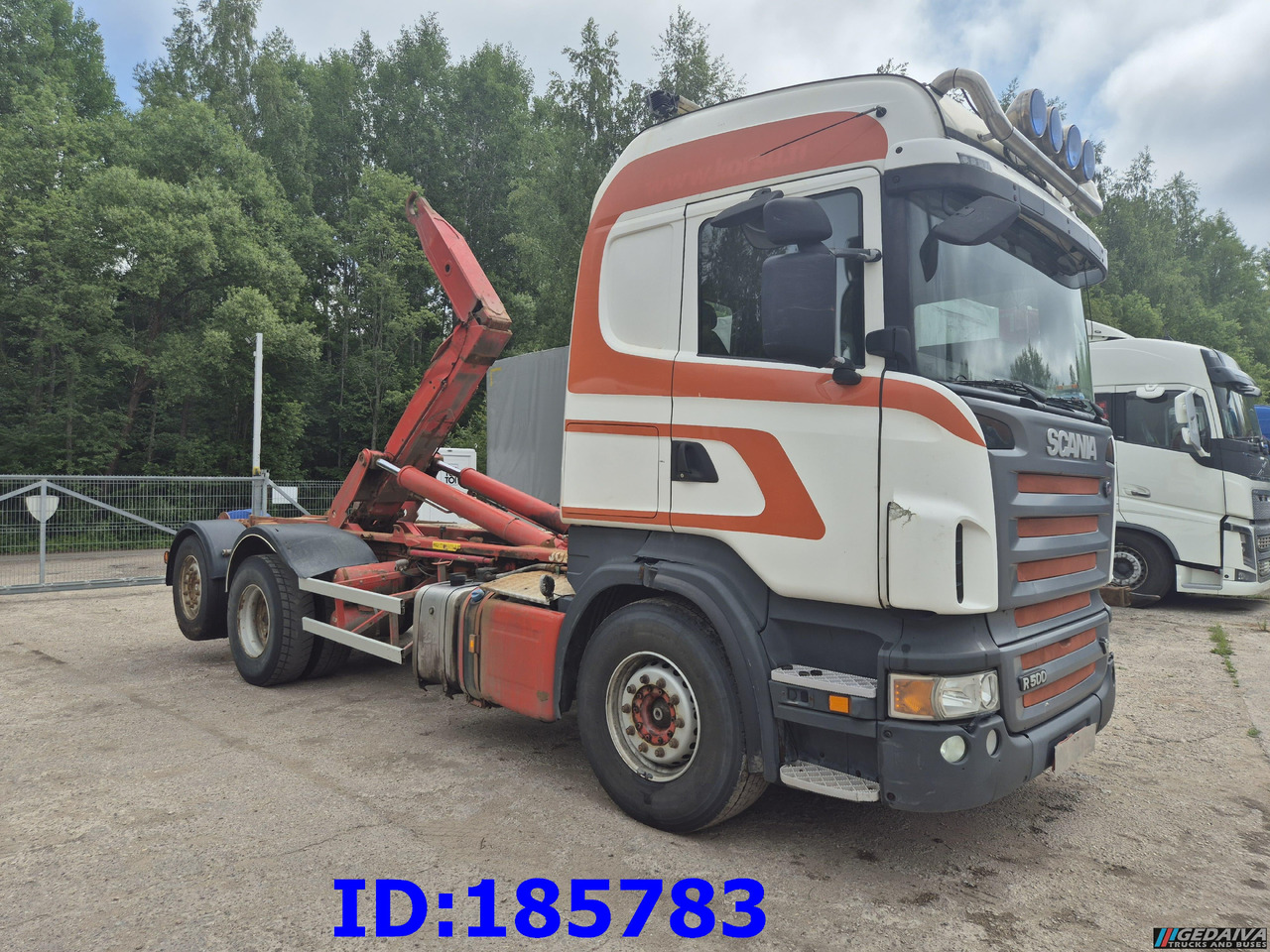Camion ampliroll SCANIA R500 6x2 Hook lift