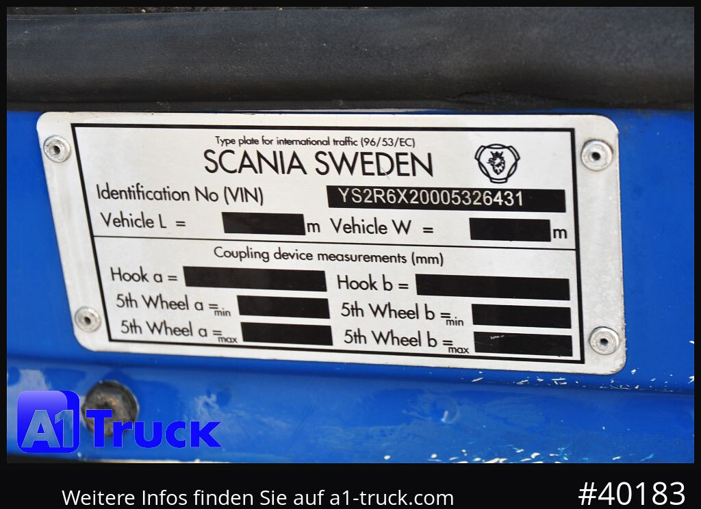 Camion ampliroll SCANIA R500, V8,, Meiller, Liftachse,