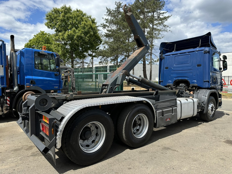 Camion ampliroll Scania 124L-420 6x2 HOOKLIFT VDL 20T - STEEL SPRING / BALLESTAS / BLATT - MANUAL - MECHANICAL PUMP - 10 TIRES  DOUBLE WHEELS