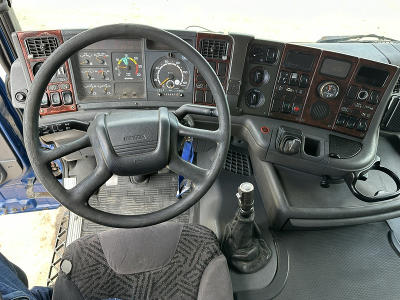 Camion ampliroll Scania 124L-420 6x2 HOOKLIFT VDL 20T - STEEL SPRING / BALLESTAS / BLATT - MANUAL - MECHANICAL PUMP - 10 TIRES  DOUBLE WHEELS