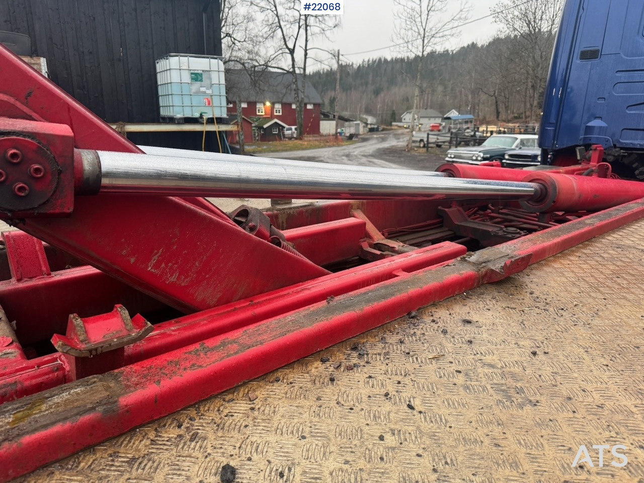 Camion ampliroll Scania 2003 Scania R164 580 8x2 Tridem Krokbil