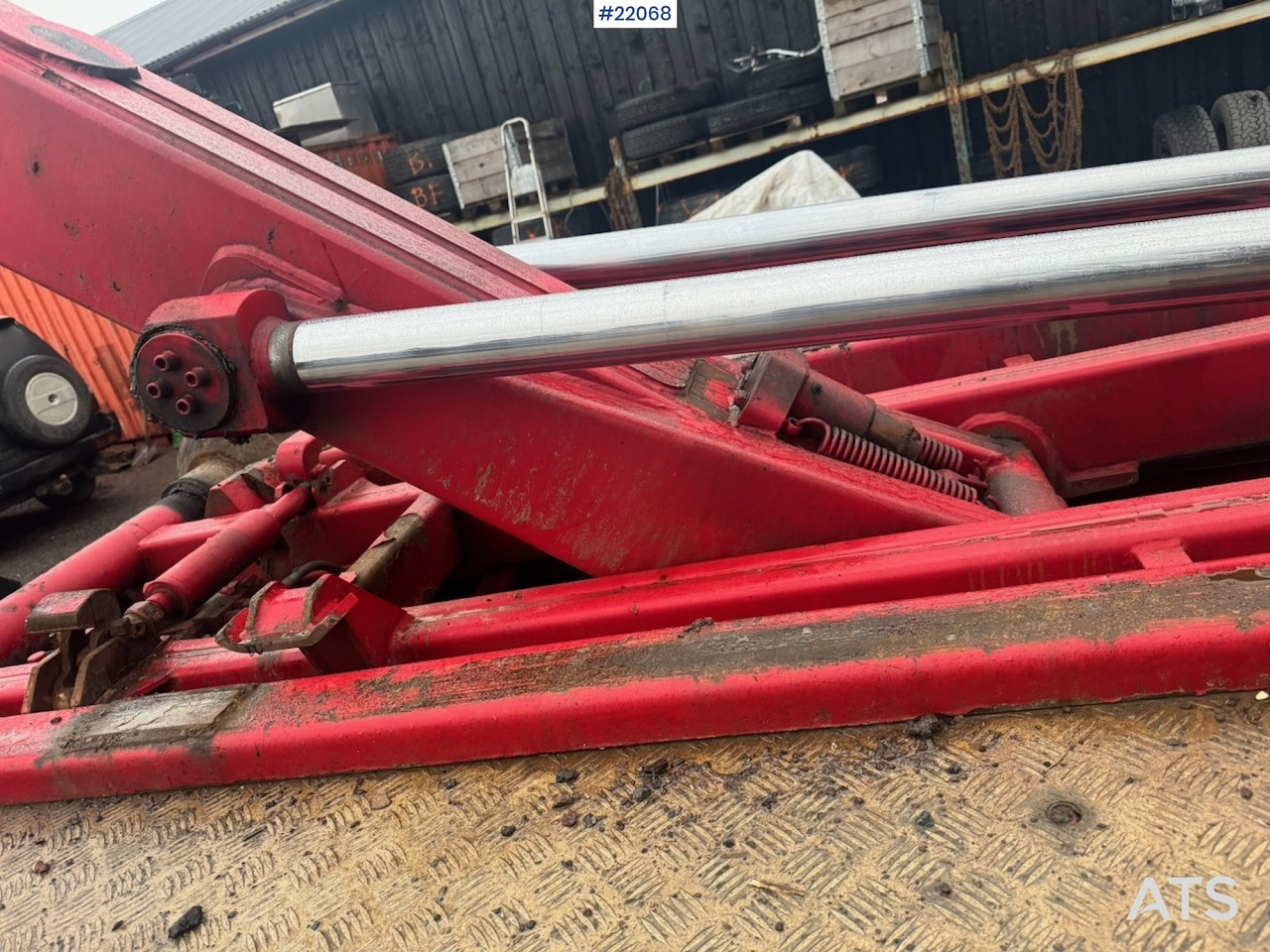 Camion ampliroll Scania 2003 Scania R164 580 8x2 Tridem Krokbil