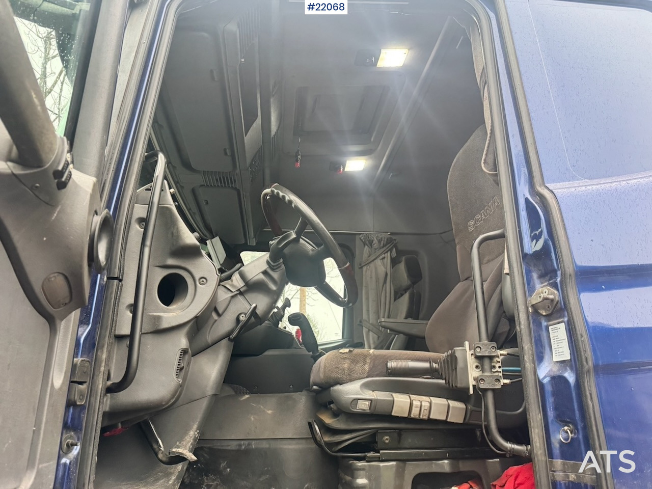 Camion ampliroll Scania 2003 Scania R164 580 8x2 Tridem Krokbil