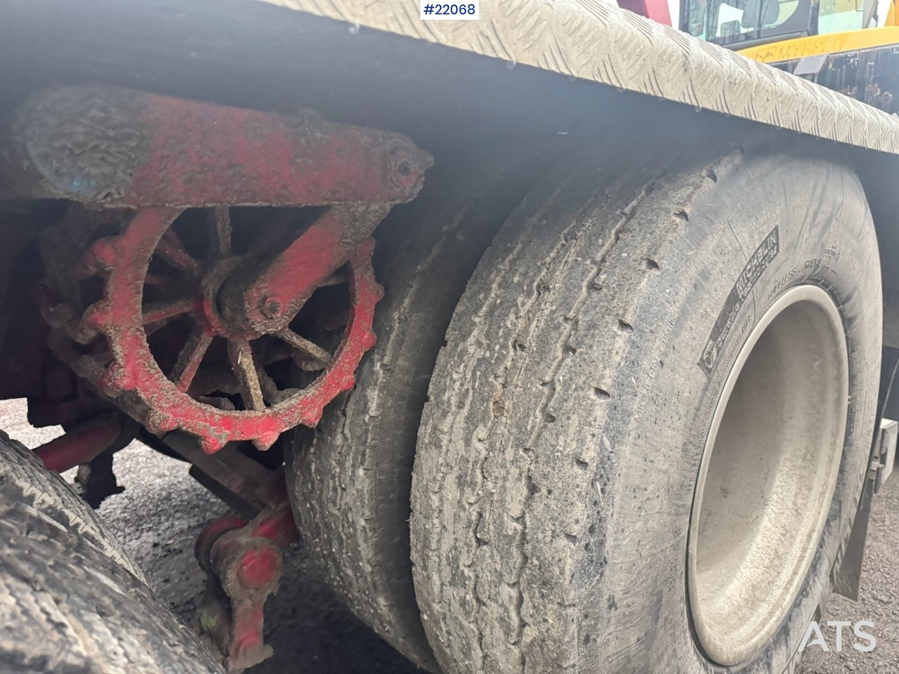 Camion ampliroll Scania 2003 Scania R164 580 8x2 Tridem Krokbil