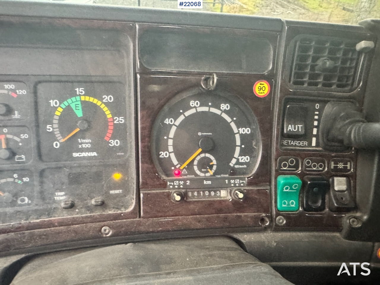 Camion ampliroll Scania 2003 Scania R164 580 8x2 Tridem Krokbil