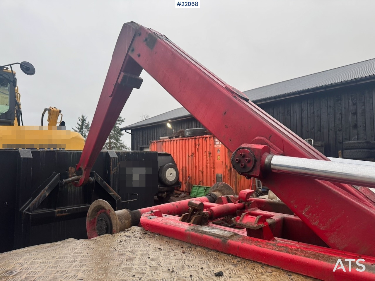 Camion ampliroll Scania 2003 Scania R164 580 8x2 Tridem Krokbil