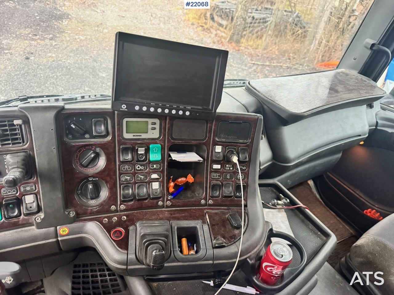 Camion ampliroll Scania 2003 Scania R164 580 8x2 Tridem Krokbil