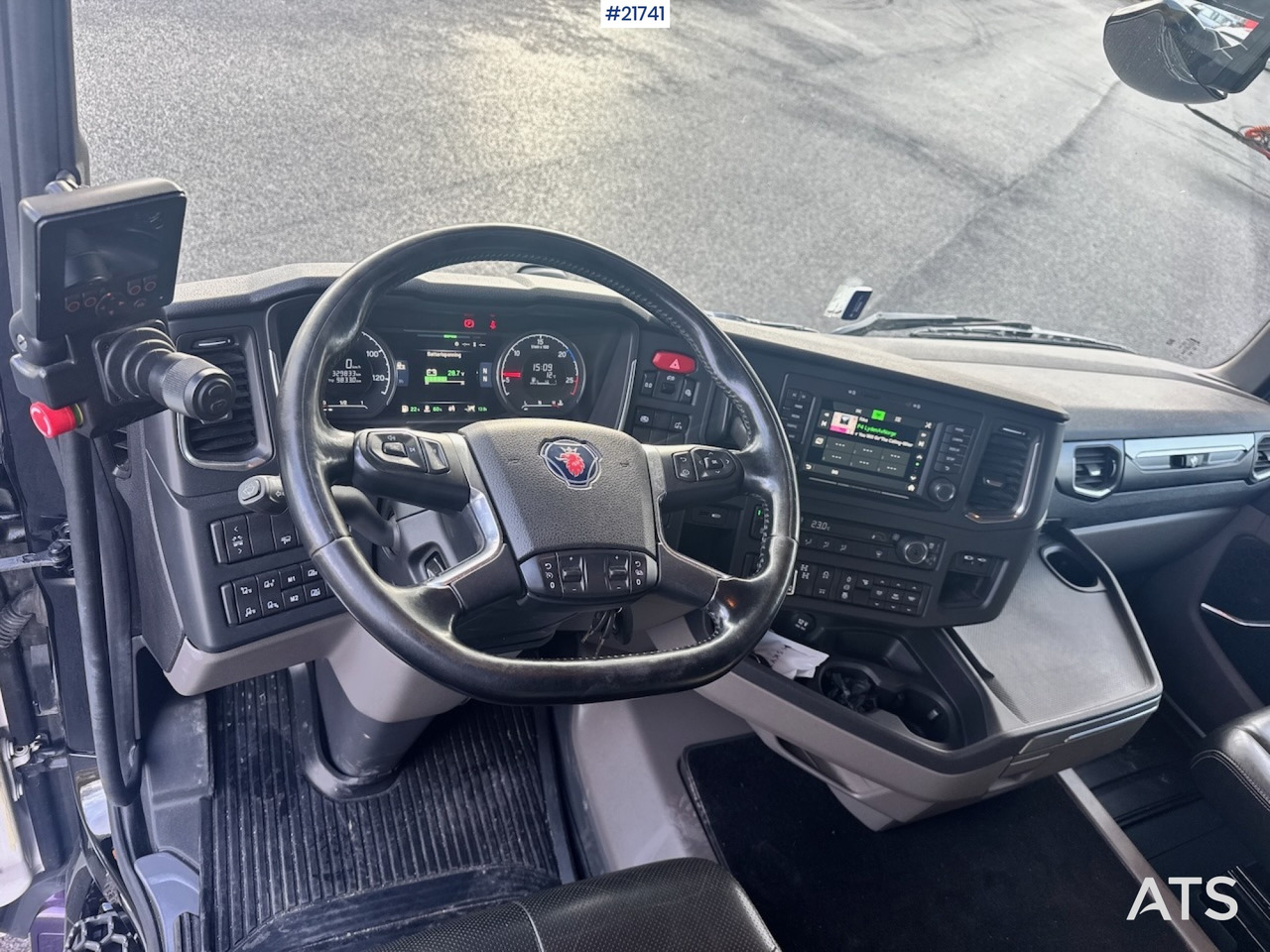 Camion ampliroll Scania 2018 Scania R580 Tridem Krokbil m/ Kranhydraulikk. Nylakkert!