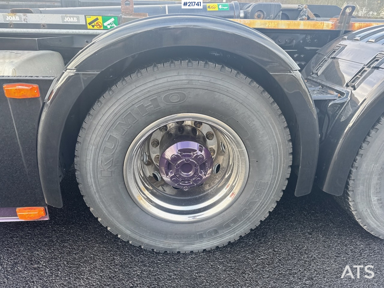 Camion ampliroll Scania 2018 Scania R580 Tridem Krokbil m/ Kranhydraulikk. Nylakkert!