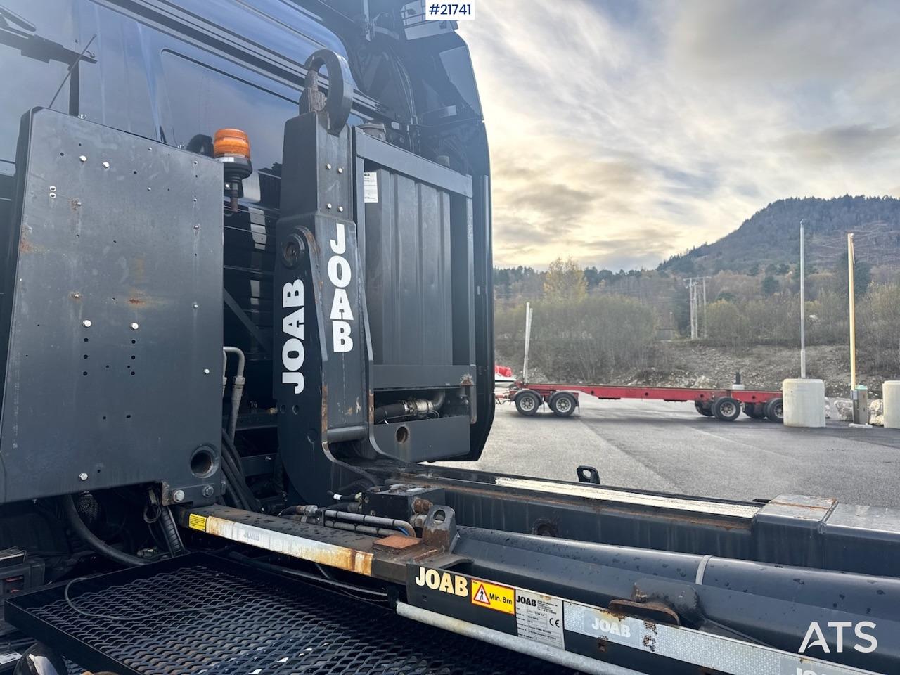 Camion ampliroll Scania 2018 Scania R580 Tridem Krokbil m/ Kranhydraulikk. Nylakkert!