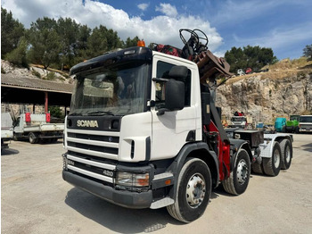 Camion ampliroll Scania C 124 420