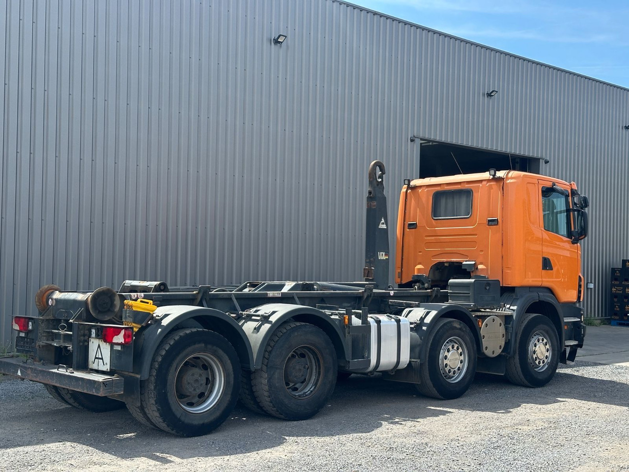Camion ampliroll Scania G440 Deutsch