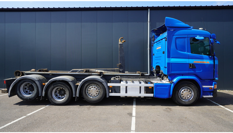 Camion ampliroll Scania G450 8X2 RETARDER HOOKARM SYSTEM