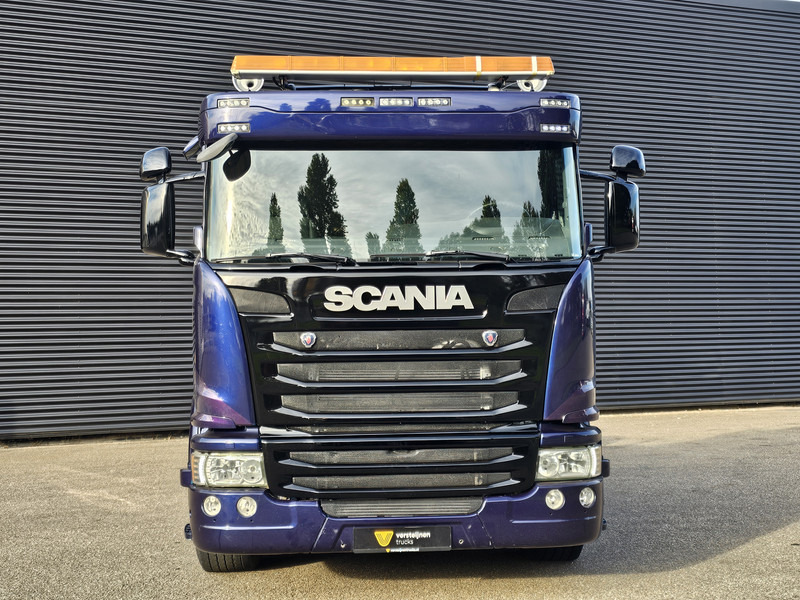 Camion ampliroll Scania G490 8x4*4 / PALFINGER CRANE + HOOKLIFT