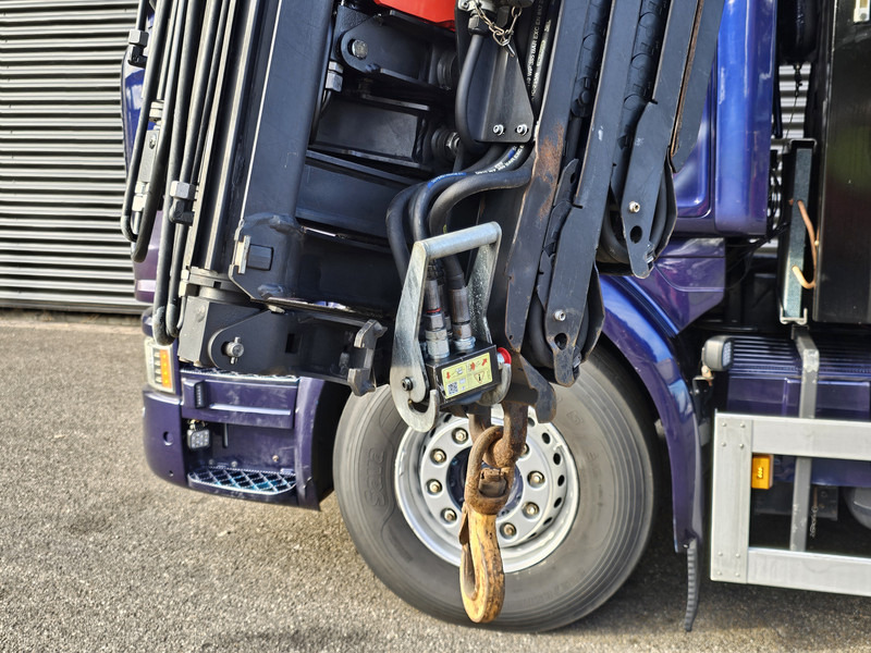 Camion ampliroll Scania G490 8x4*4 / PALFINGER CRANE + HOOKLIFT