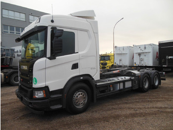 Camion ampliroll  Scania G500, 6X4, VOLL LUFT, PALFINGER T20