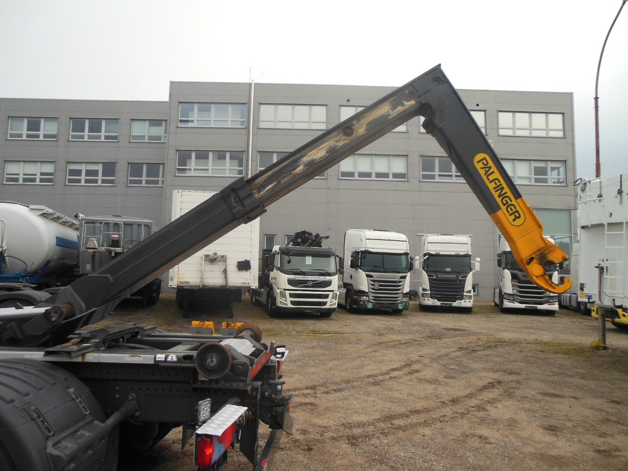 Camion ampliroll Scania G500, 6X4, VOLL LUFT, PALFINGER T20