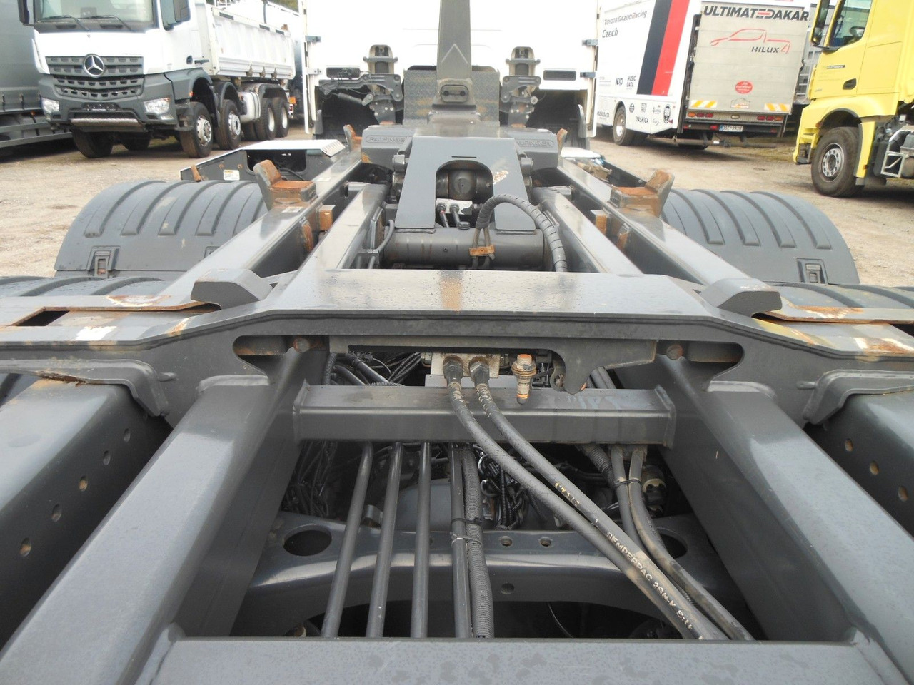 Camion ampliroll Scania G500, 6X4, VOLL LUFT, PALFINGER T20