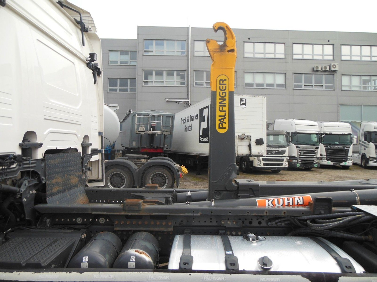 Camion ampliroll Scania G500, 6X4, VOLL LUFT, PALFINGER T20