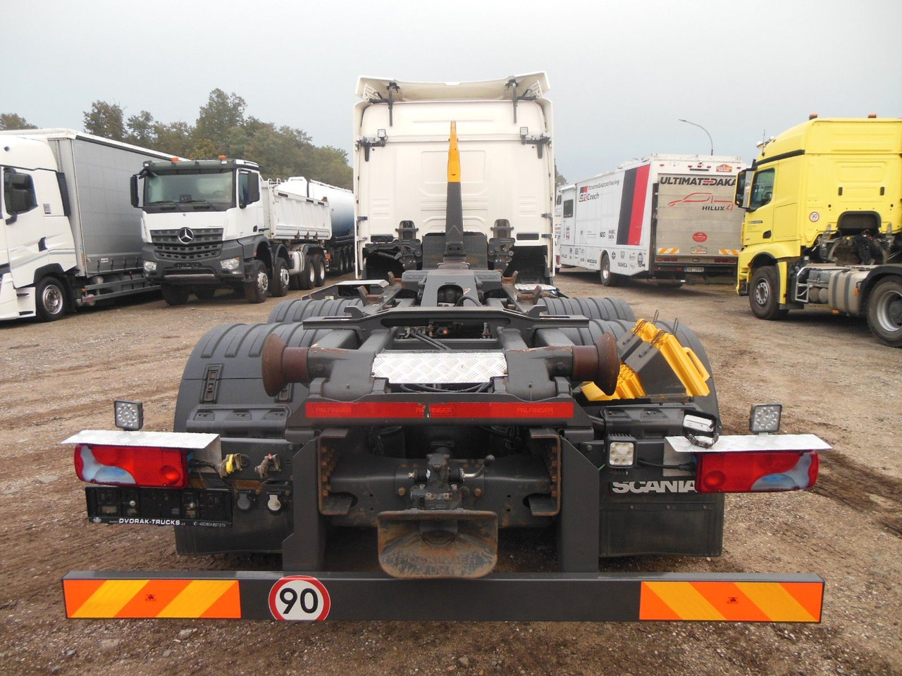 Camion ampliroll Scania G500, 6X4, VOLL LUFT, PALFINGER T20