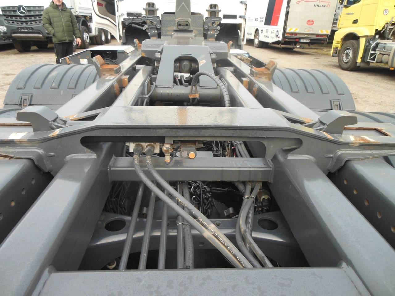 Camion ampliroll Scania G500, 6X4, VOLL LUFT, PALFINGER T20