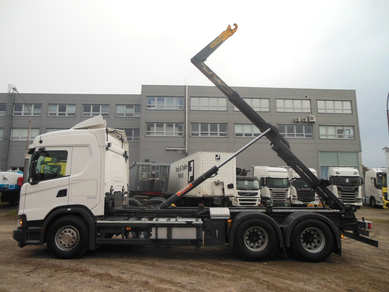 Camion ampliroll Scania G500, 6X4, VOLL LUFT, PALFINGER T20