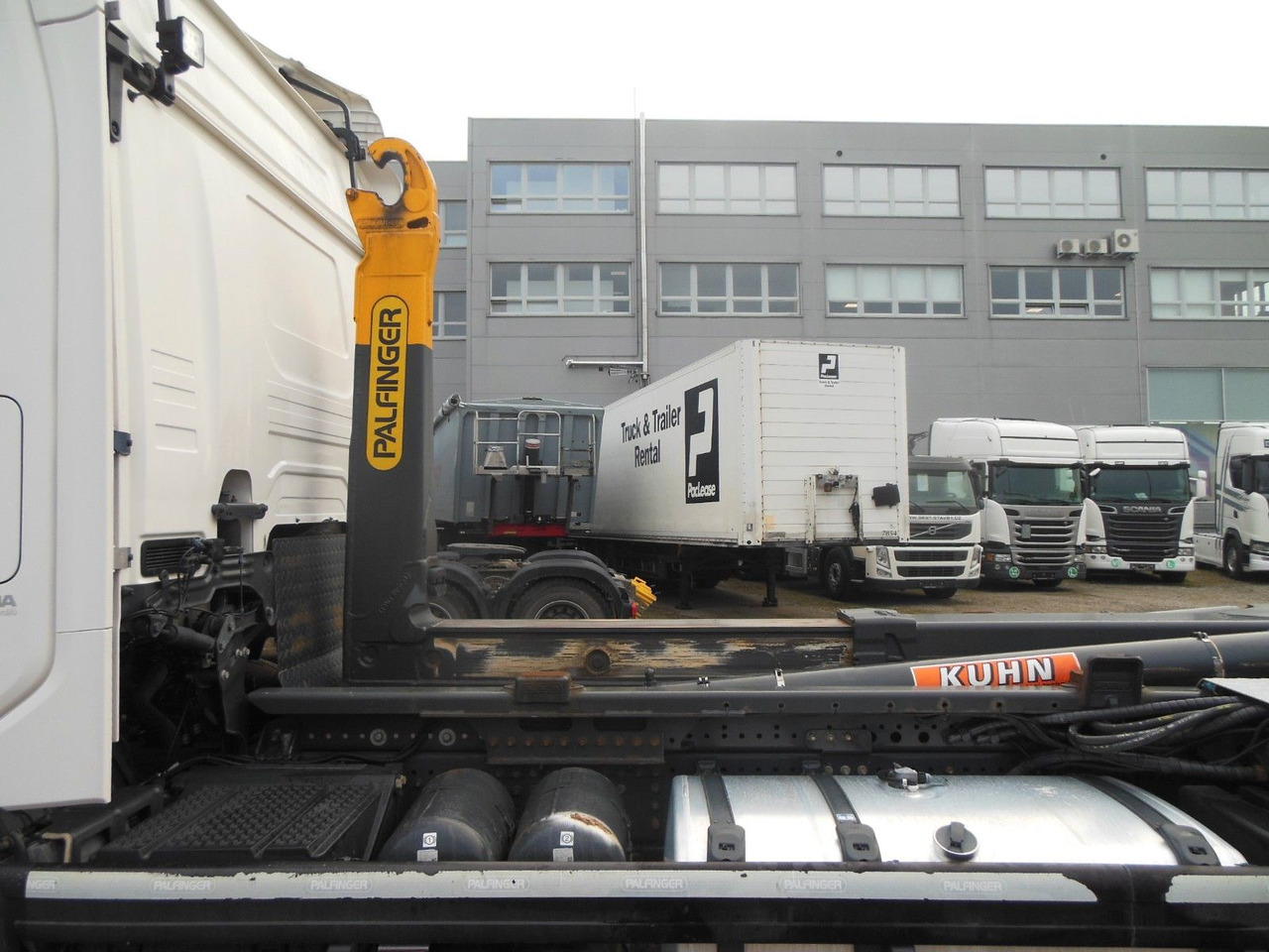 Camion ampliroll Scania G500, 6X4, VOLL LUFT, PALFINGER T20