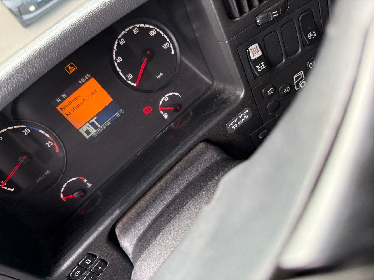 Camion ampliroll Scania G 440 LB 6x2 Knickhaken Retarder, Klima