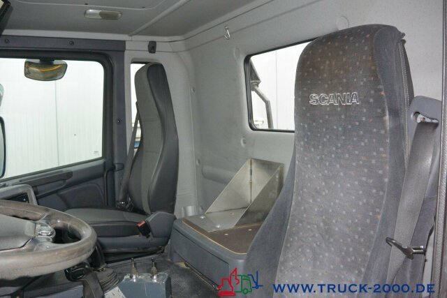 Camion ampliroll Scania G 480 8x4 Knick-Schub Haken 24 Tonnen Retarder