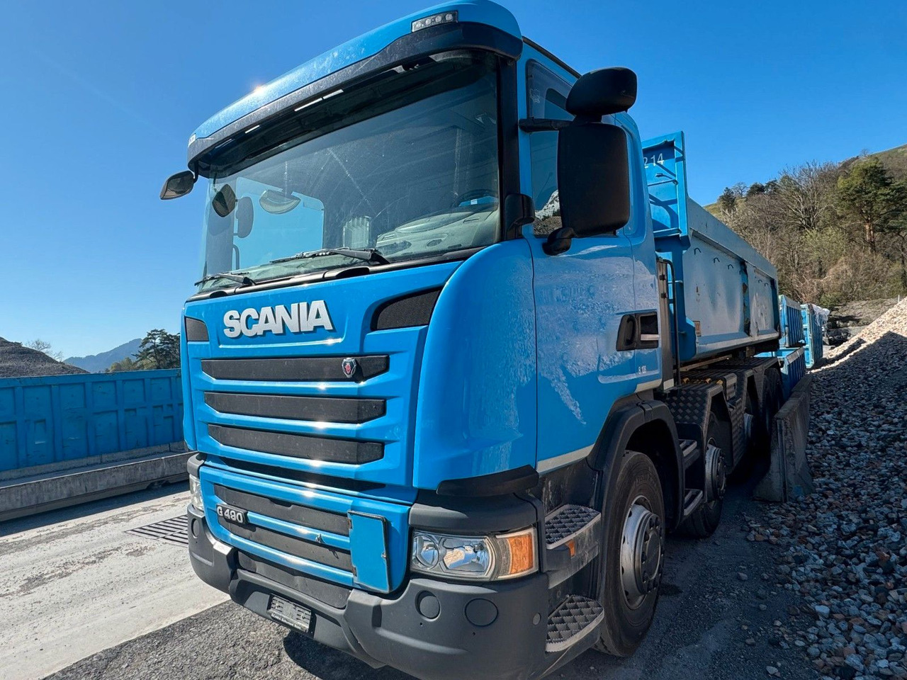 Camion ampliroll Scania G 490