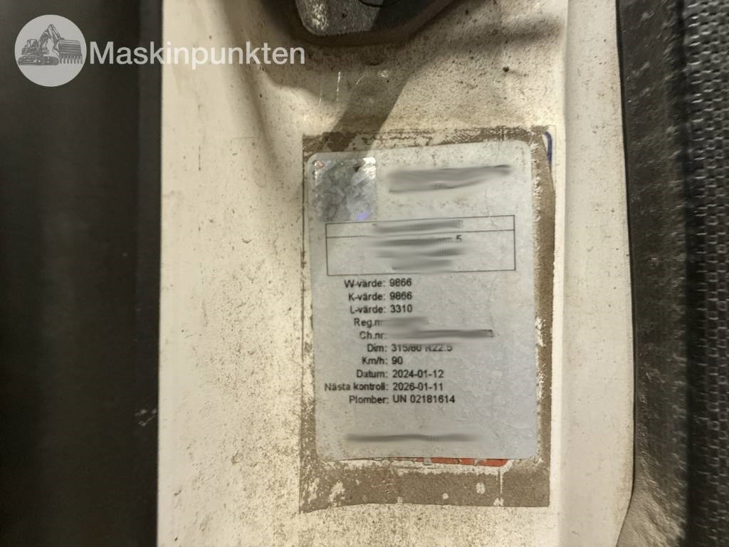 Camion ampliroll Scania Lastväxlare