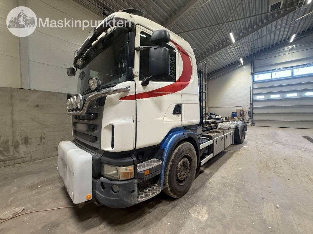 Camion ampliroll Scania Lastväxlare