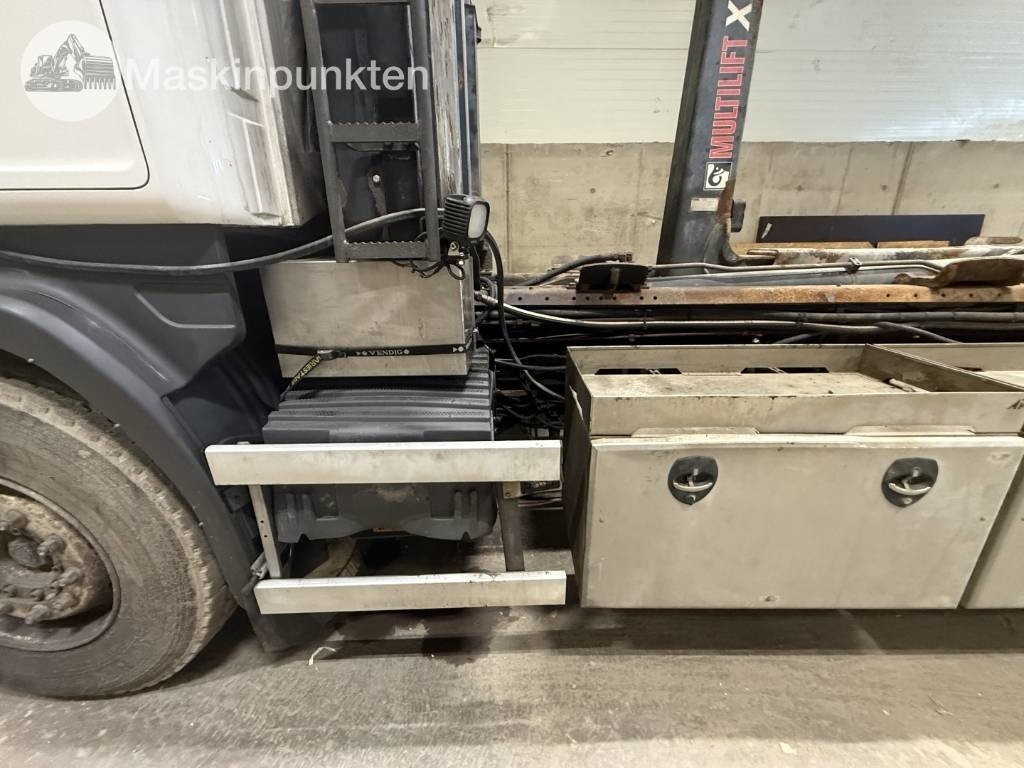 Camion ampliroll Scania Lastväxlare
