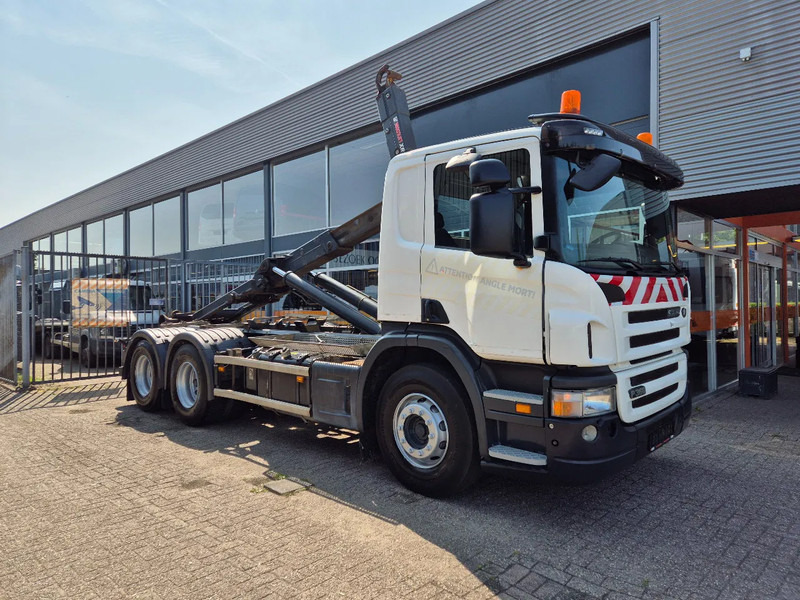 Camion ampliroll Scania P360 6X4 Containersysteem/ 21T Multilift/ Adjustable Hook