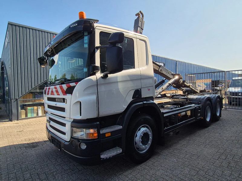 Camion ampliroll Scania P360 6X4 Containersysteem/ 21T Multilift/ Adjustable Hook