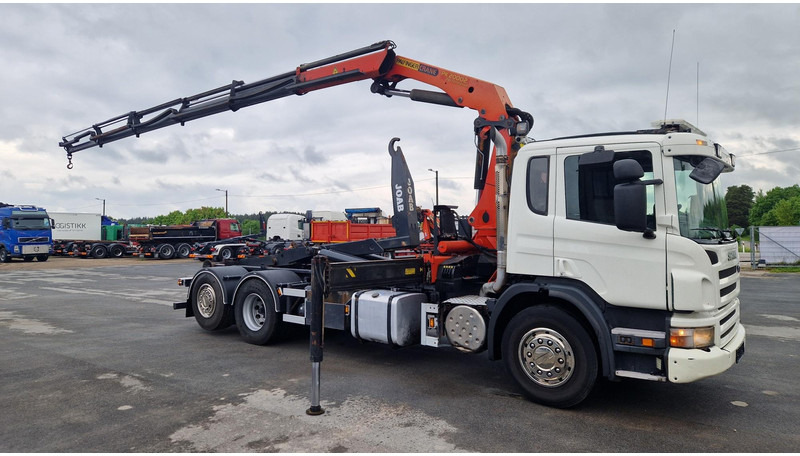 Camion ampliroll Scania P380 6X2*4 Palfinger PK20002