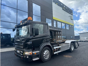 Camion ampliroll Scania P420 6x2*4 