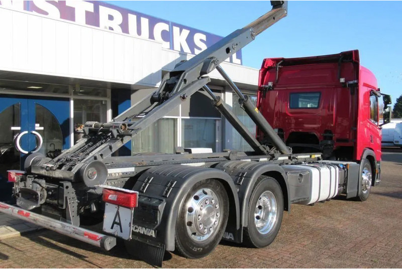 Camion ampliroll Scania P450 6x2 Euro 6