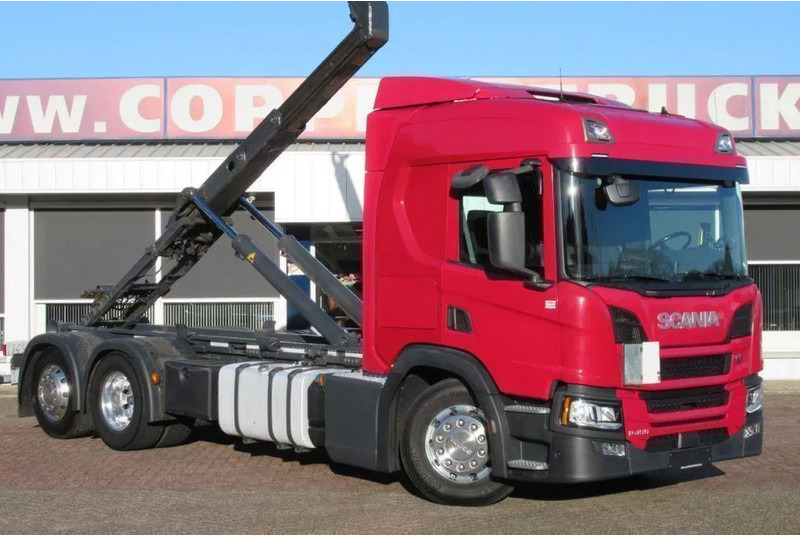Camion ampliroll Scania P450 6x2 Euro 6