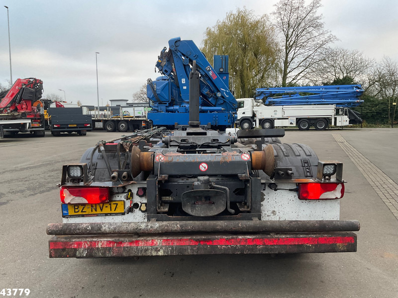 Camion ampliroll Scania P 360 8x2 Hiab 21 Tonmeter laadkraan