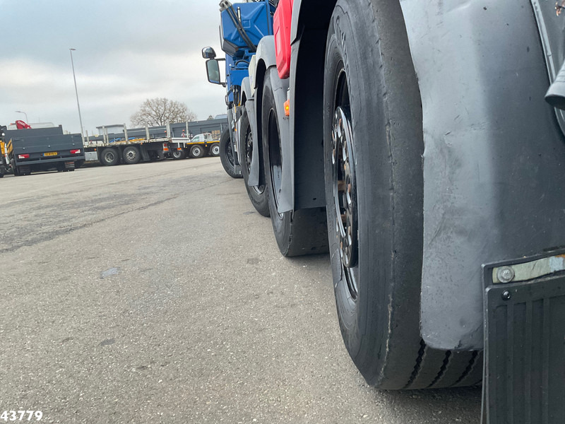 Camion ampliroll Scania P 360 8x2 Hiab 21 Tonmeter laadkraan