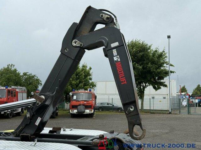 Camion ampliroll Scania P 410 Hiab Lenkbare Nachlauf Liftachse Nur162TKM