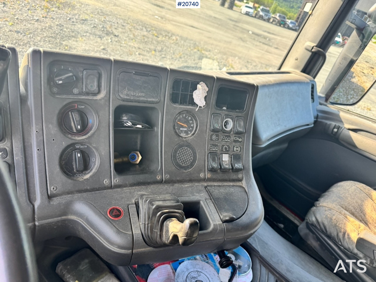 Camion ampliroll Scania R124