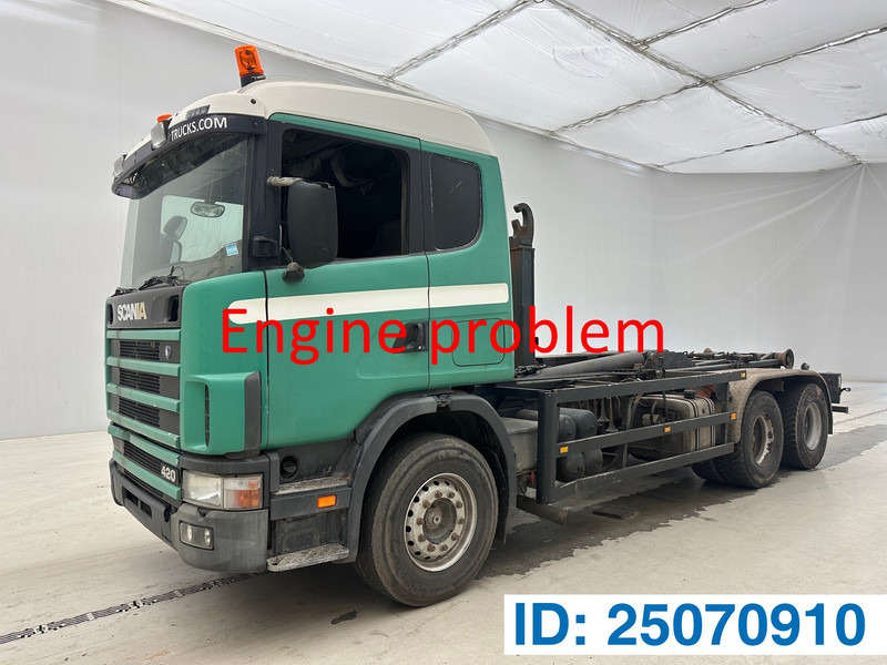 Camion ampliroll Scania R124.420 - 6x4