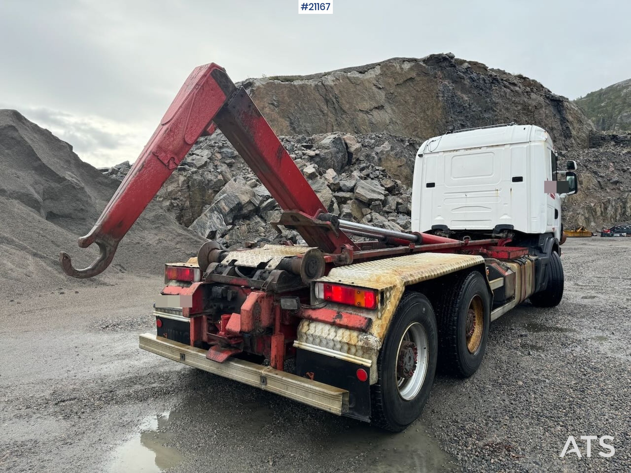 Camion ampliroll Scania R164