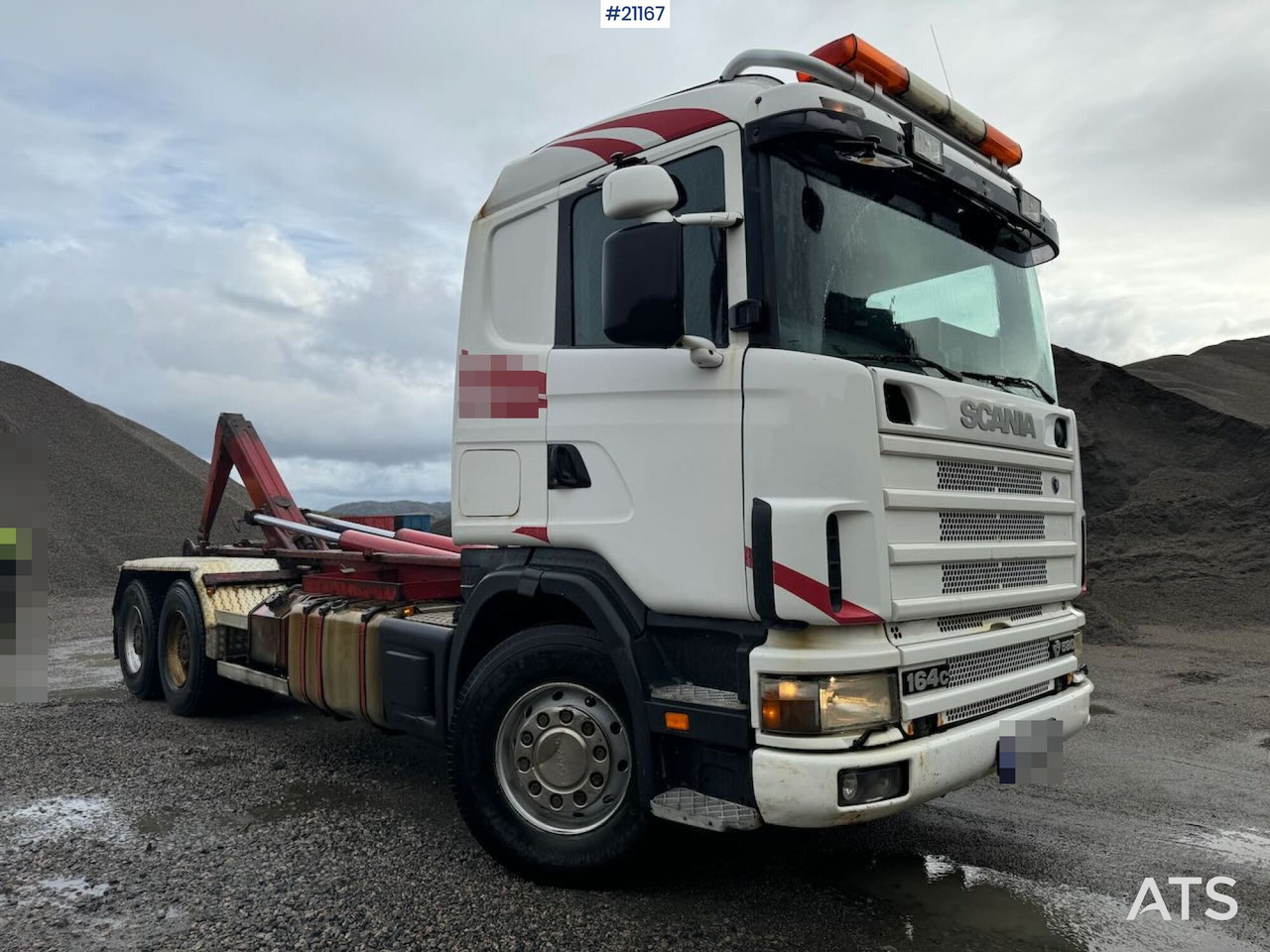 Camion ampliroll Scania R164